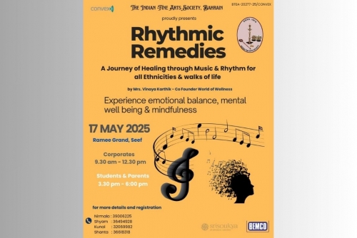 Rhythmic Remedies blends Music and Science in Bahrain’s first wellness workshop of its kind