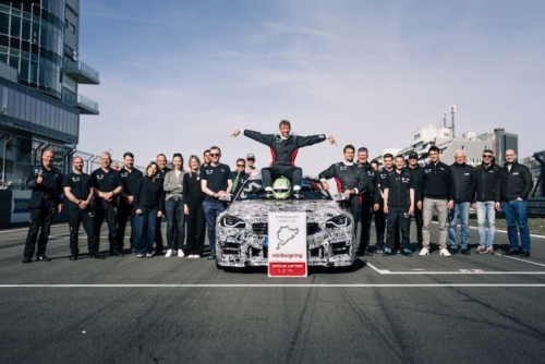 BMW M2 CS sets compact class record at Nürburgring Nordschleife 