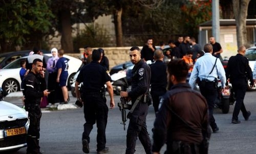Palestinian shot dead and Israeli stabbed in Jerusalem Palestinian shot dead and Israeli stabbed in Jerusalem