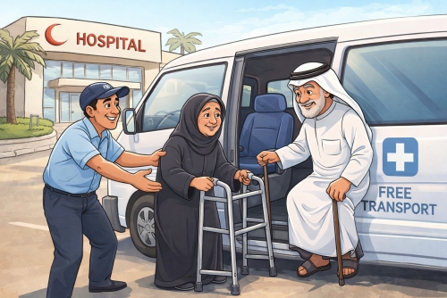 Free transport for elderly to hospital appointments proposed