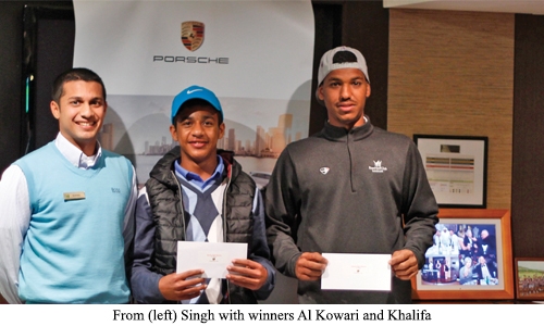 Youngsters bag Monday Madness Golf series Youngsters bag Monday Madness Golf series