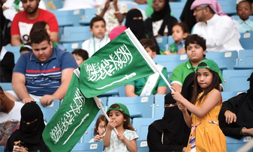 Saudi marks national day with fireworks and concerts