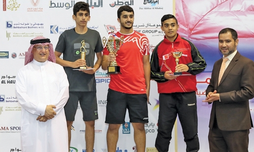 Rashid Khalid bags Table Tennis youth title