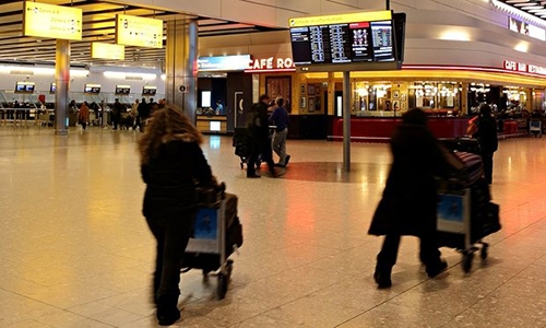 Man held at UK airport over 'Syria-linked terror offences'