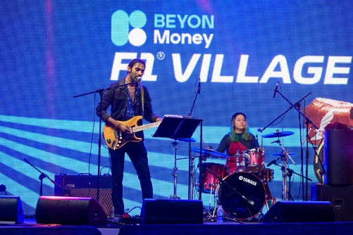 Stage set for Beyon Money F1 Fan Village return Stage set for Beyon Money F1 Fan Village return