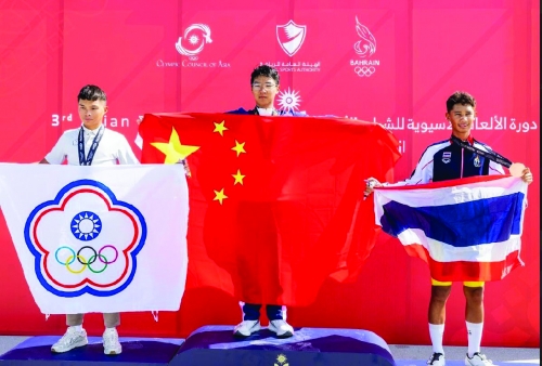 China’s Zhang Qiaochu wins Boys’ Cycling Time Trial gold 