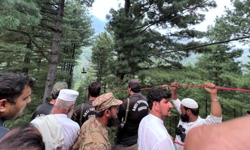 Helicopters, ziplining commandos rescue eight from Pakistan cable car Helicopters, ziplining commandos rescue eight from Pakistan cable car