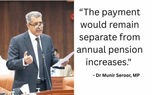 Annual Grant Proposed for Bahraini Retirees Annual Grant Proposed for Bahraini Retirees