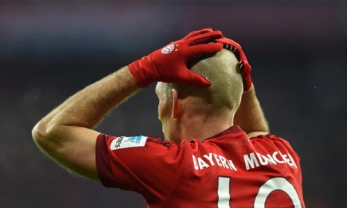 Bayern's Robben out, Coman back for Benfica clash Bayern's Robben out, Coman back for Benfica clash