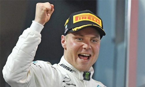 Bottas  beats  Hamilton  in Abu Dhabi