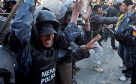 Nepal police firing kills five protesters