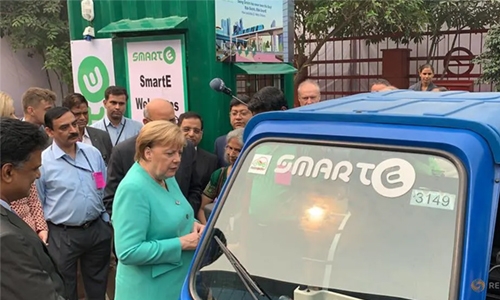 Merkel wants 1m charging points by 2030