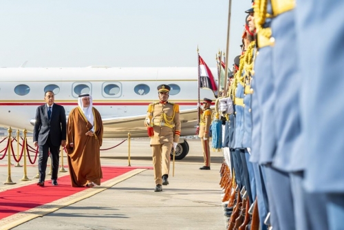 HRH Crown Prince Arrives in Cairo HRH Crown Prince Arrives in Cairo