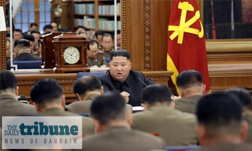 Kim mulls bolstering military Kim mulls bolstering military