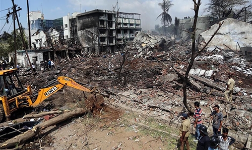 Three killed, 35 injured in Mumbai factory explosion