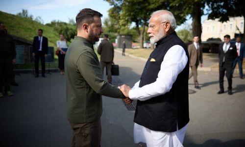 Modi says ‘firmly for peace’ on historic Ukraine visit Modi says ‘firmly for peace’ on historic Ukraine visit
