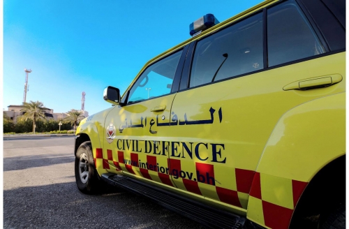 Vehicle fire contained on Sheikh Khalifa bin Salman Highway 