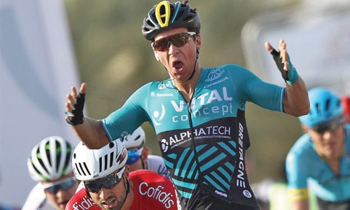 Coquard clinches opening stage Coquard clinches opening stage