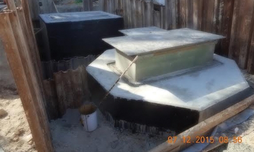 Karranah Sewage Network 33 pc work completed Karranah Sewage Network 33 pc work completed