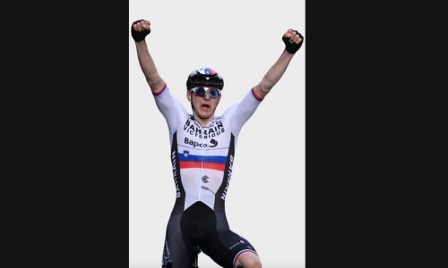 Bahrain Victorious rider Mohoric shines in Slovenia road race
