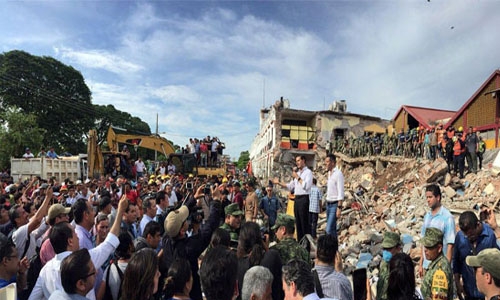Death toll from Mexico earthquake jumps to 90