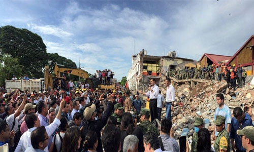 Death toll from Mexico earthquake jumps to 90 Death toll from Mexico earthquake jumps to 90