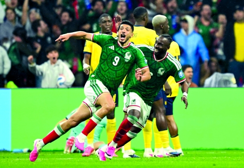 Mexico see off Ecuador to break 40-year World Cup curse Mexico see off Ecuador to break 40-year World Cup curse