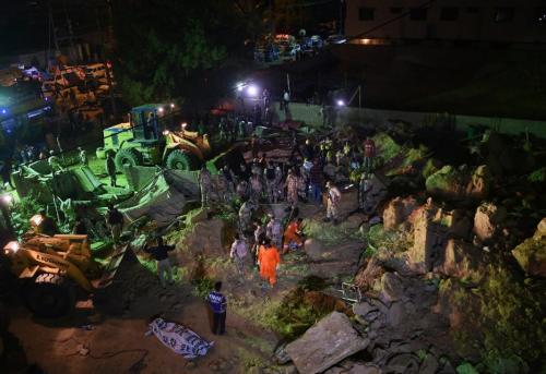 Seven children among 13 killed in Pakistan landslide