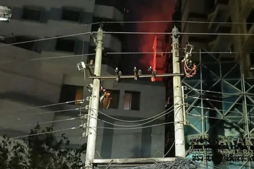 Two killed in overnight fire at Katabon's Al Baraka Tower 