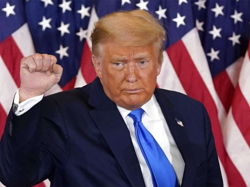 Trump appears to admit for first time that Biden could succeed him