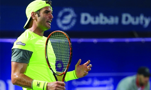 Dimitrov knocked out by Jaziri in Dubai