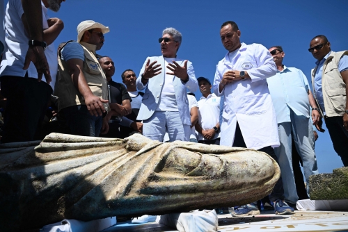 Egypt reveals 2,000-year-old ruins discovered in Alexandria waters 