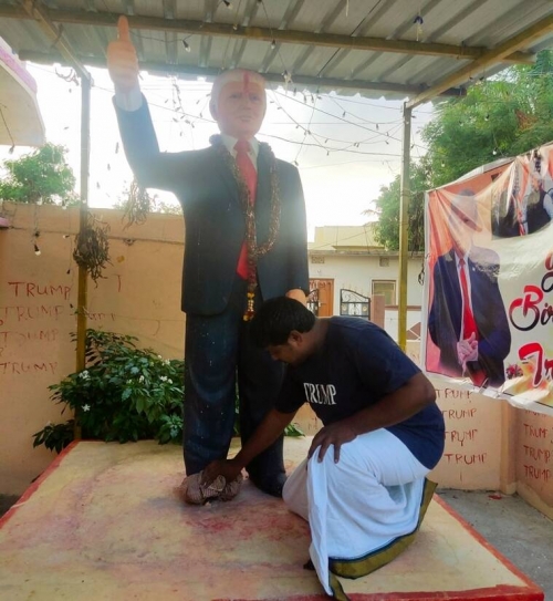 Heartbroken Trump fan dies as Prez contracts Coronavirus Heartbroken Trump fan dies as Prez contracts Coronavirus