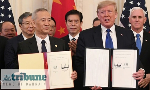 US, China sign ‘momentous’ trade deal US, China sign ‘momentous’ trade deal