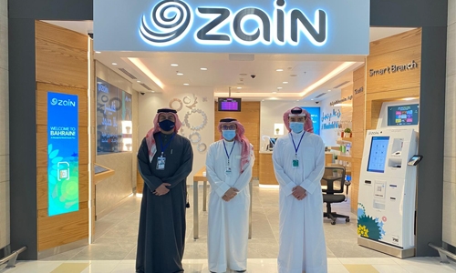 Zain Bahrain opens new shop at new airport terminal
