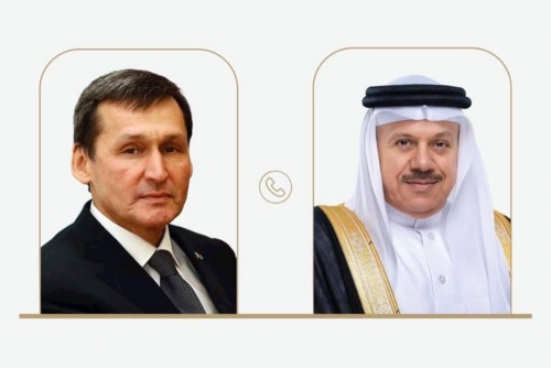 Bahrain and Turkmenistan review relations 