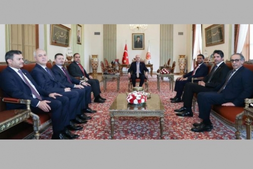 GCC, Jordan Envoys Hold Talks with Turkish Parliament Speaker GCC, Jordan Envoys Hold Talks with Turkish Parliament Speaker