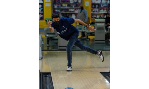 Falah wins daily high prize in HH Shaikh Khalid bowling Falah wins daily high prize in HH Shaikh Khalid bowling