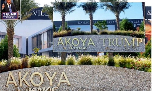 Trump's name removed from Damac billboards in Dubai
