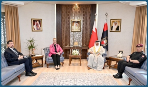 Bahrain interior minister meets US ambassador to discuss security cooperation