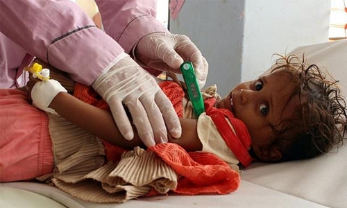 Yemen cholera cases soar past half-million