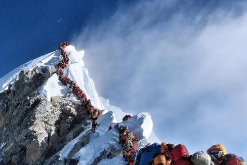 Two Deaths on Mount Everest as Record 274 Climbers Scale Peak Two Deaths on Mount Everest as Record 274 Climbers Scale Peak