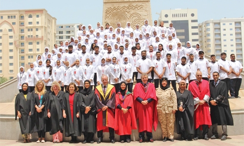 RCSI Bahrain nursing students celebrates White Uniform Ceremony