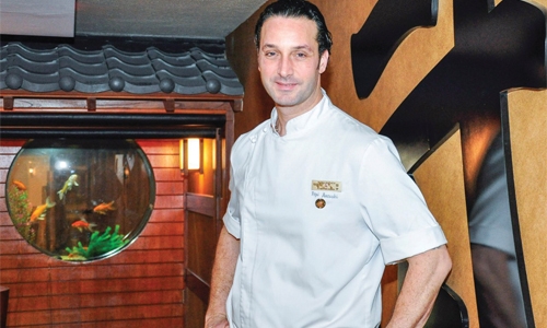 World Sushi Champion  Chef Pepi Anevski at Sato