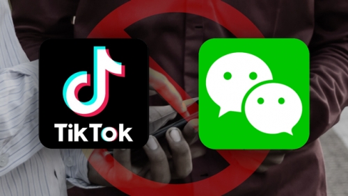 Trump preps bans on WeChat, TikTok