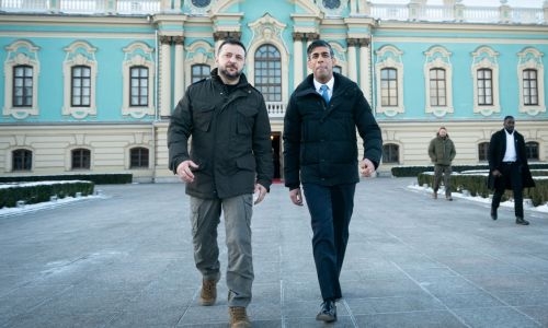 Sunak pledges extra $3.2 bn for Ukraine on Kyiv visit