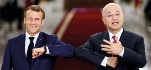 Macron backs Iraq ‘sovereignty’ on first Baghdad visit Macron backs Iraq ‘sovereignty’ on first Baghdad visit