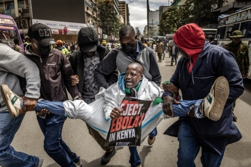 Protests Over US Ebola Facility in Kenya Kill Two as Work Continues Despite Court Order
