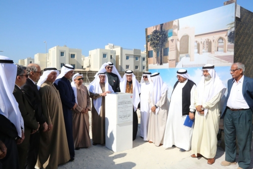 Foundation stone laid for mosque project in Bahrain