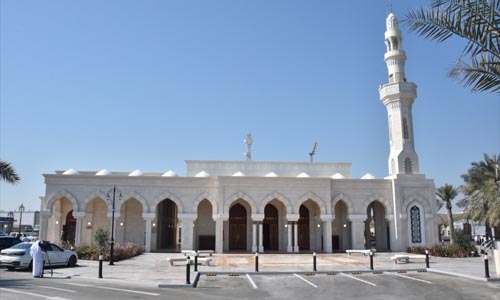 Renovated King Fahd Causeway mosque reopens